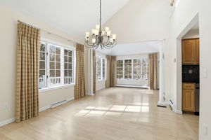 Expanded Dining Room Includes Sitting Room