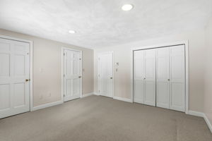 Bedroom 4, Lower Level II | With double closet, walk-in closet & cedar closet