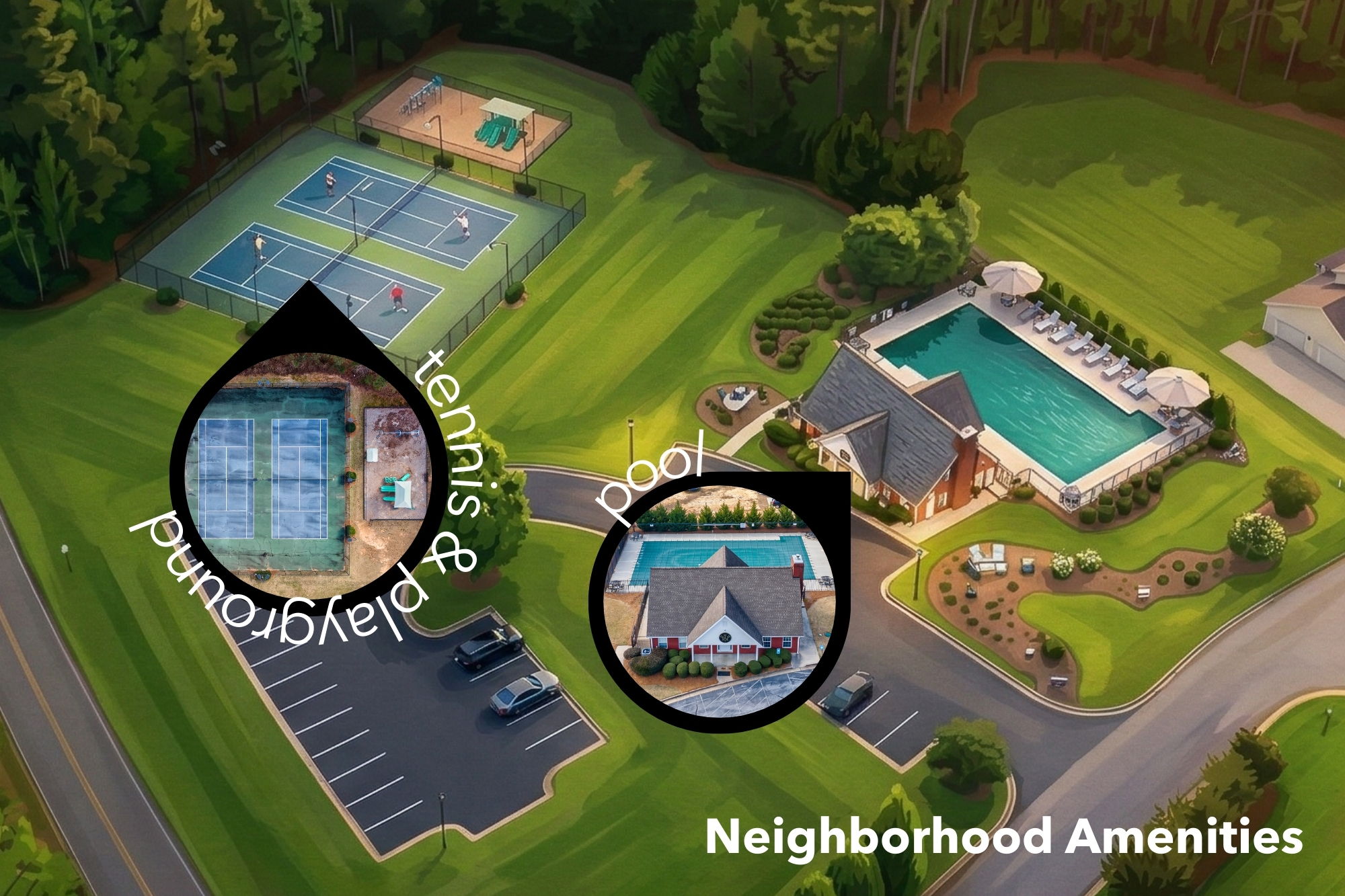 Neighborhood Pool & Tennis