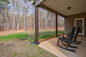 Covered Back Patio