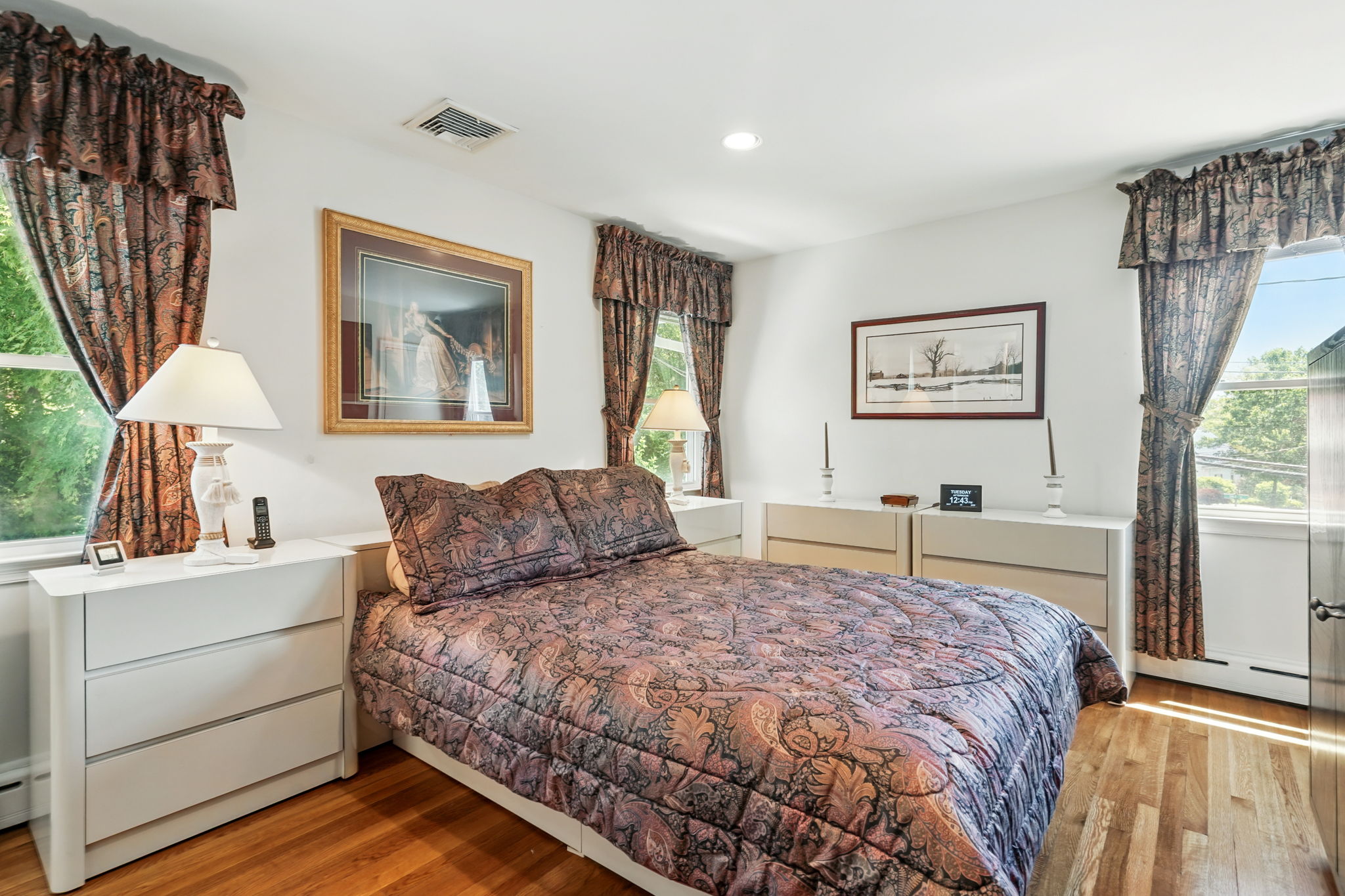 Primary bedroom with ensuite bathroom
