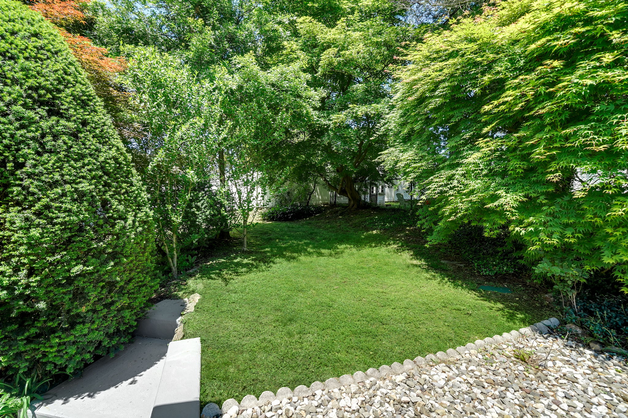 Side rear yard
