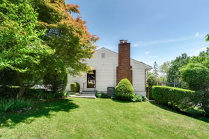 SIDE YARD entry to dining room