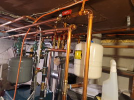 COPPER PIPES for 2 zone heating 2020