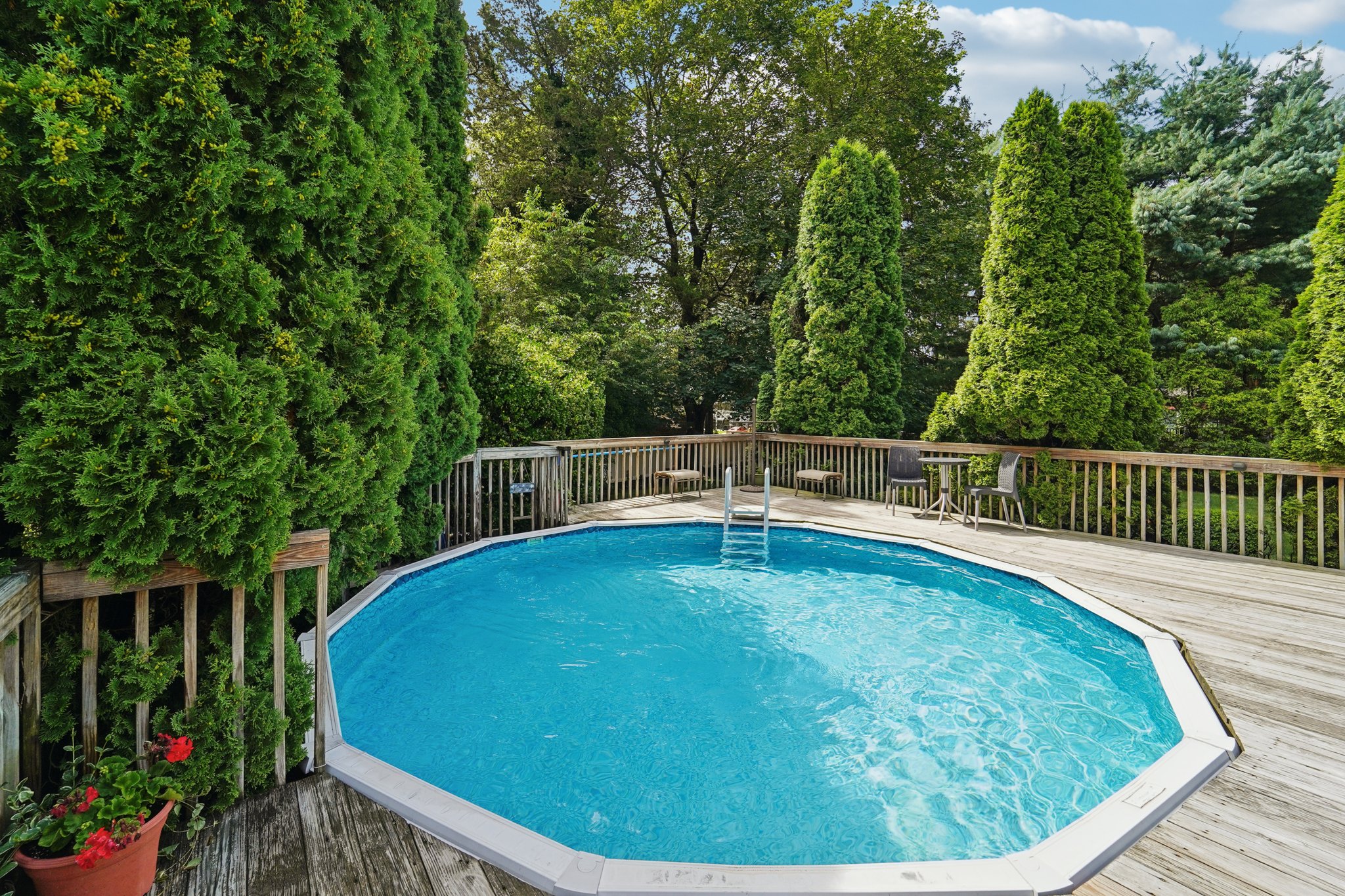 Above Ground Pool w/Decking