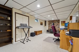 Finished Basement, Office Area