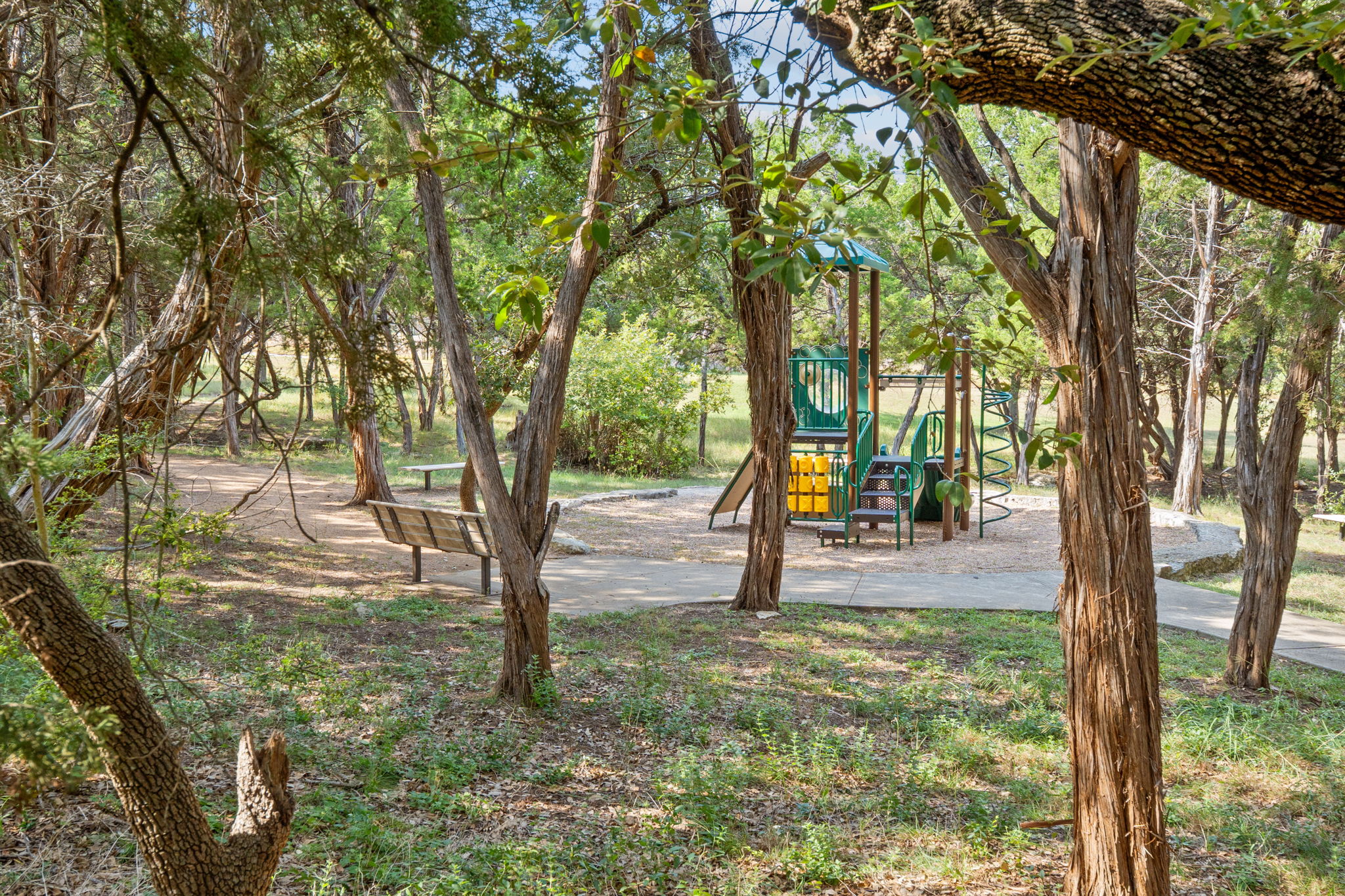 Park behind home