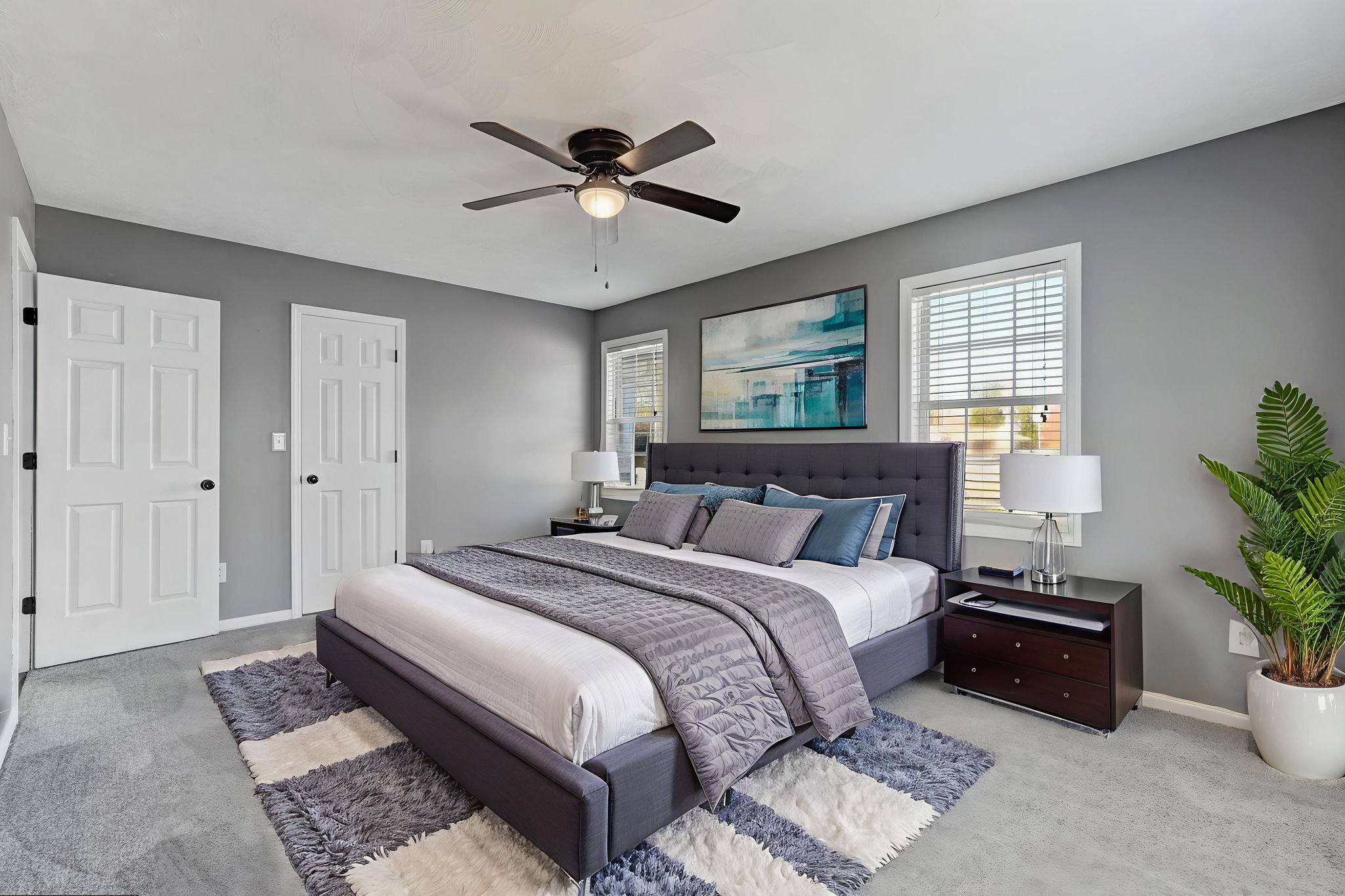 Primary Bedroom Virtual Staging