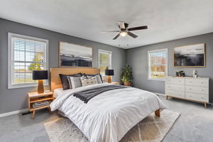 Primary Bedroom Virtual Staging