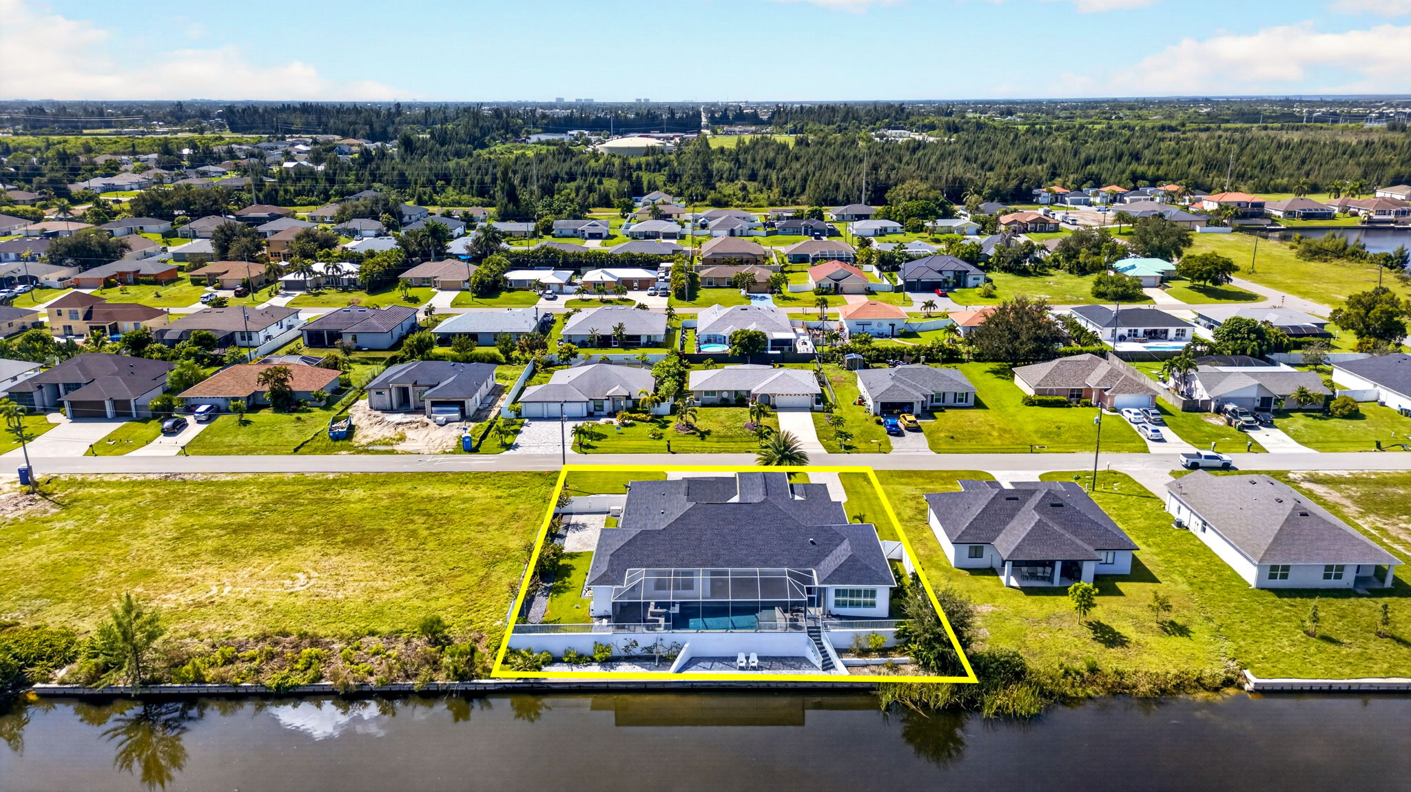 Aerial 4 -Lot Lines