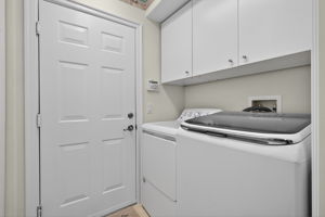 Full size multi function laundry w storage