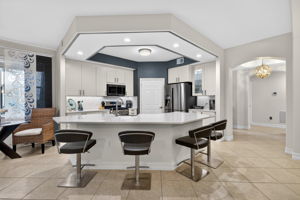 Chef's kitchen made to entertain