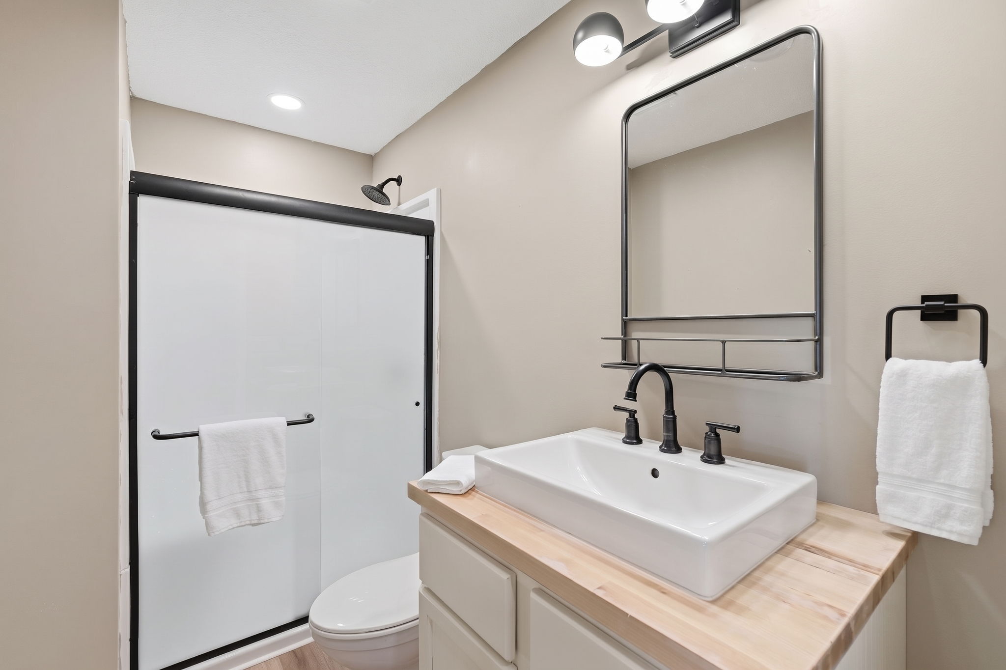 20024 Fern Glen Lane N -  Lower level 3/4 bathroom - recently remodeled