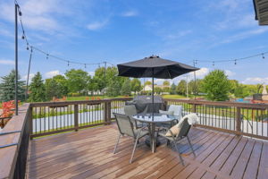 20024 Fern Glen Lane N - Newly stained deck - needs some TLC