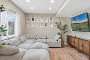 20024 Fern Glen Lane N - Lower level family room with walkout patio doors