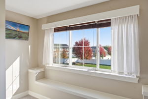 20024 Fern Glen Lane N -  bedroom on upper level with view of neighborhood/front yard