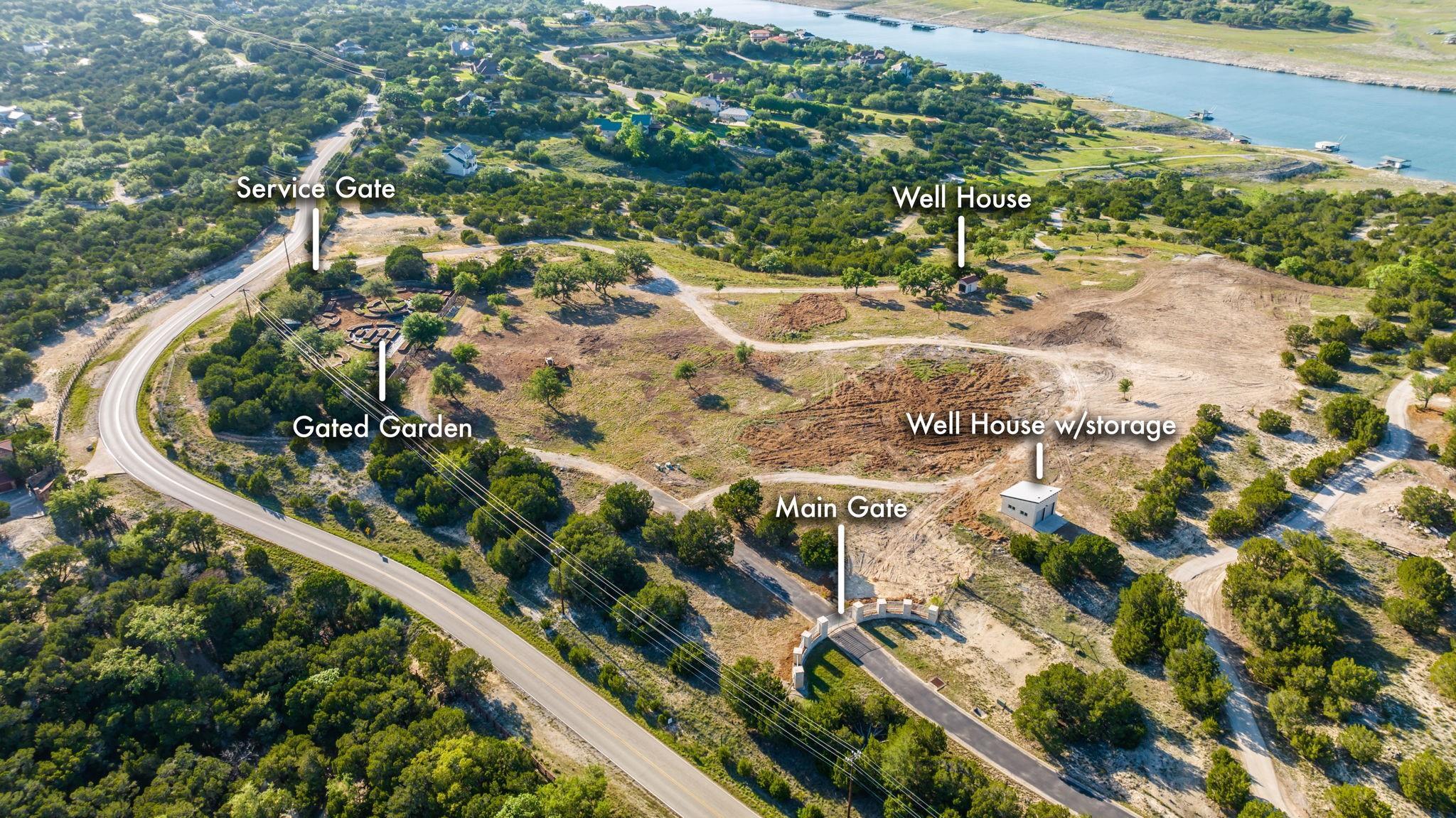 Two Adjacent Lots - Each lot has a well with storage and individual access to the waterfront.  Majority of Acreage within High Game Fence & Outside of Floodplain.