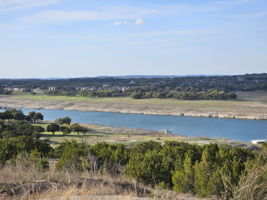 This could be a homesite location.  You have views of the lake and Lago Vista across the water.