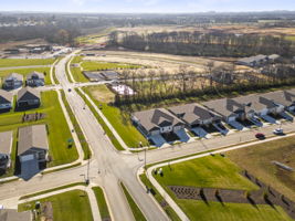 Tree-lined lot to the rear