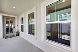 Screened Front Porch and Entry