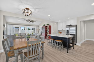 Living, Dining, and Kitchen