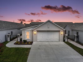 Twilight Front Elevation