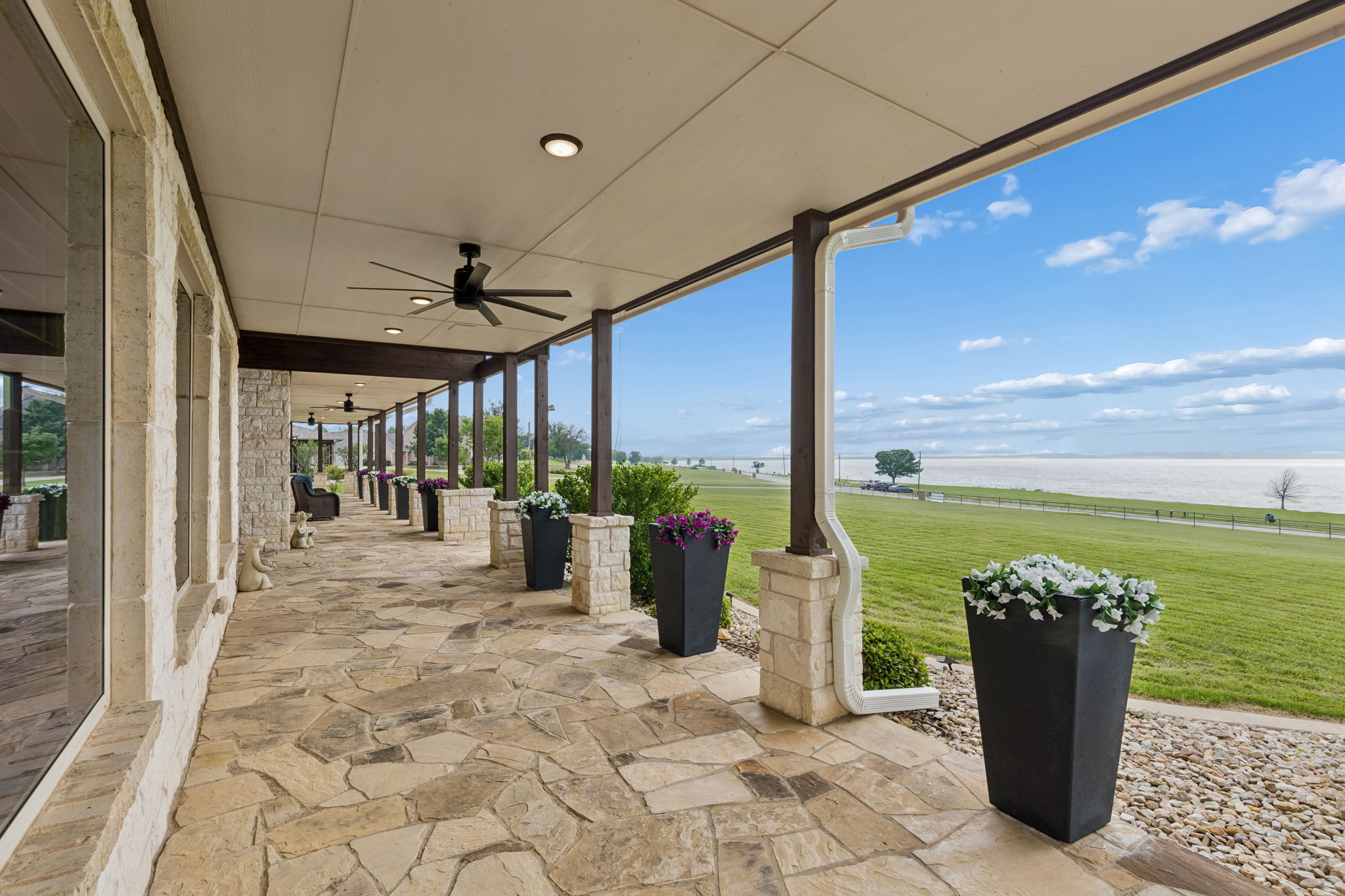 Exquisite view from the front porch.