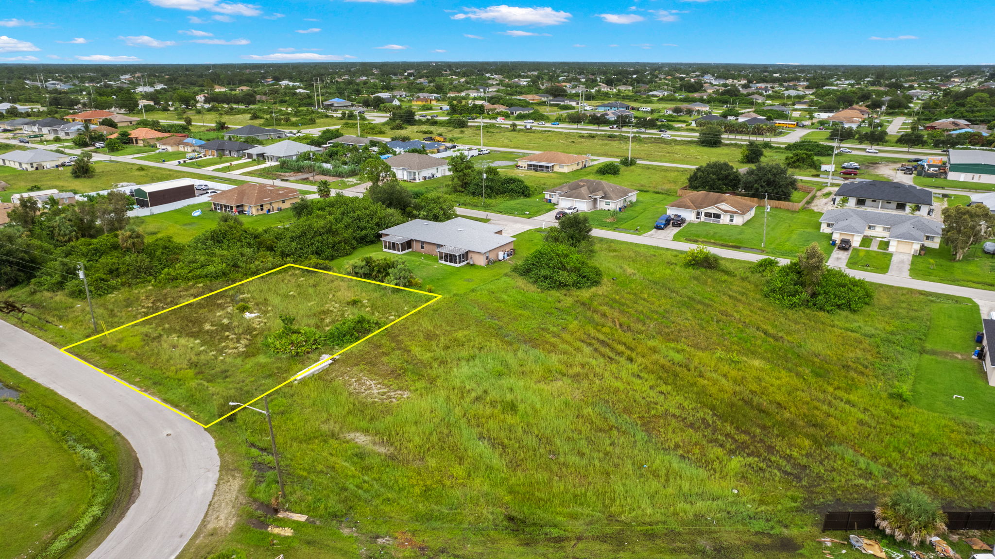 Aerial Front Exterior 4 of 5 - lot lines