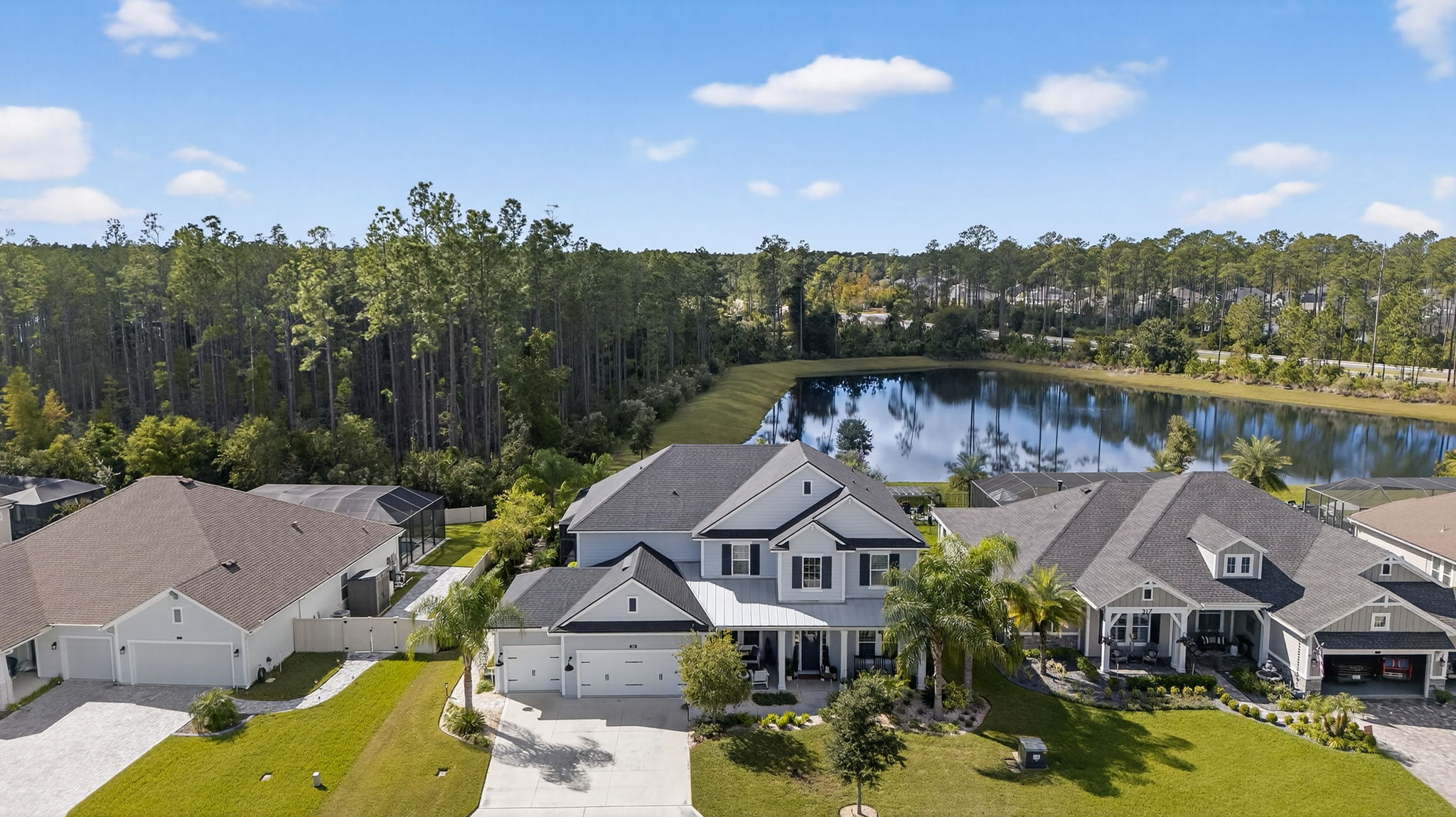 Aerial Front Exterior 2