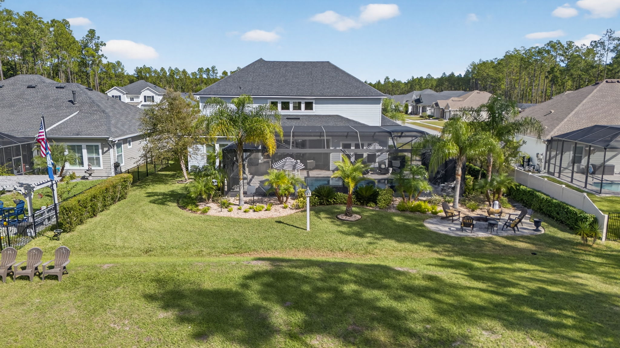 Aerial Rear Exterior 1