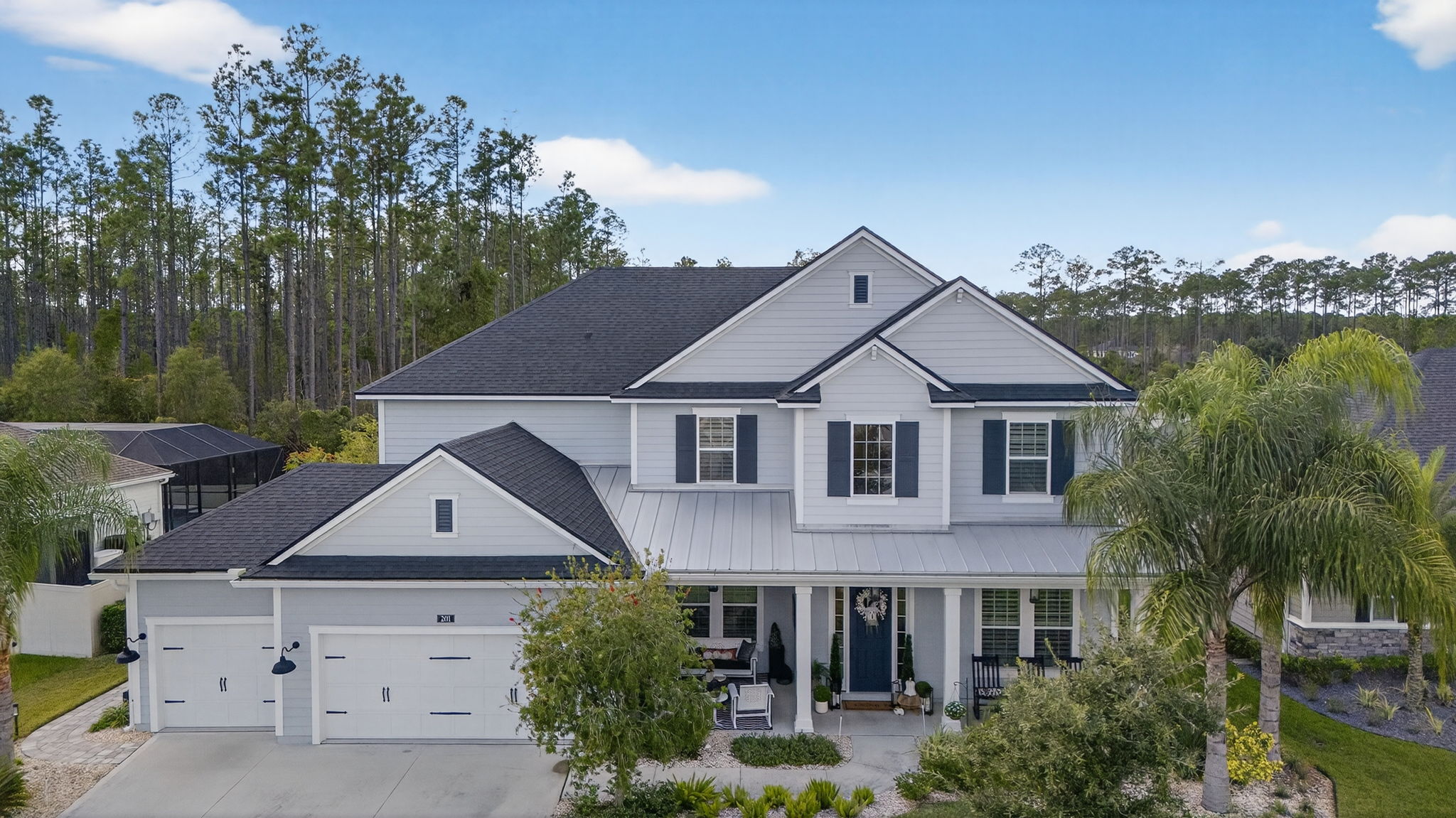 Aerial Front Exterior 3