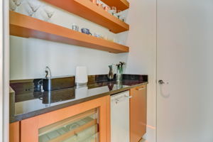 Butler's Pantry with Wine Chiller & Ice Maker