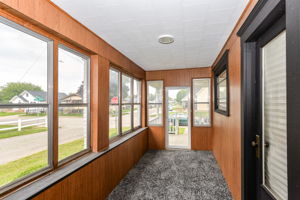 Enclosed porch