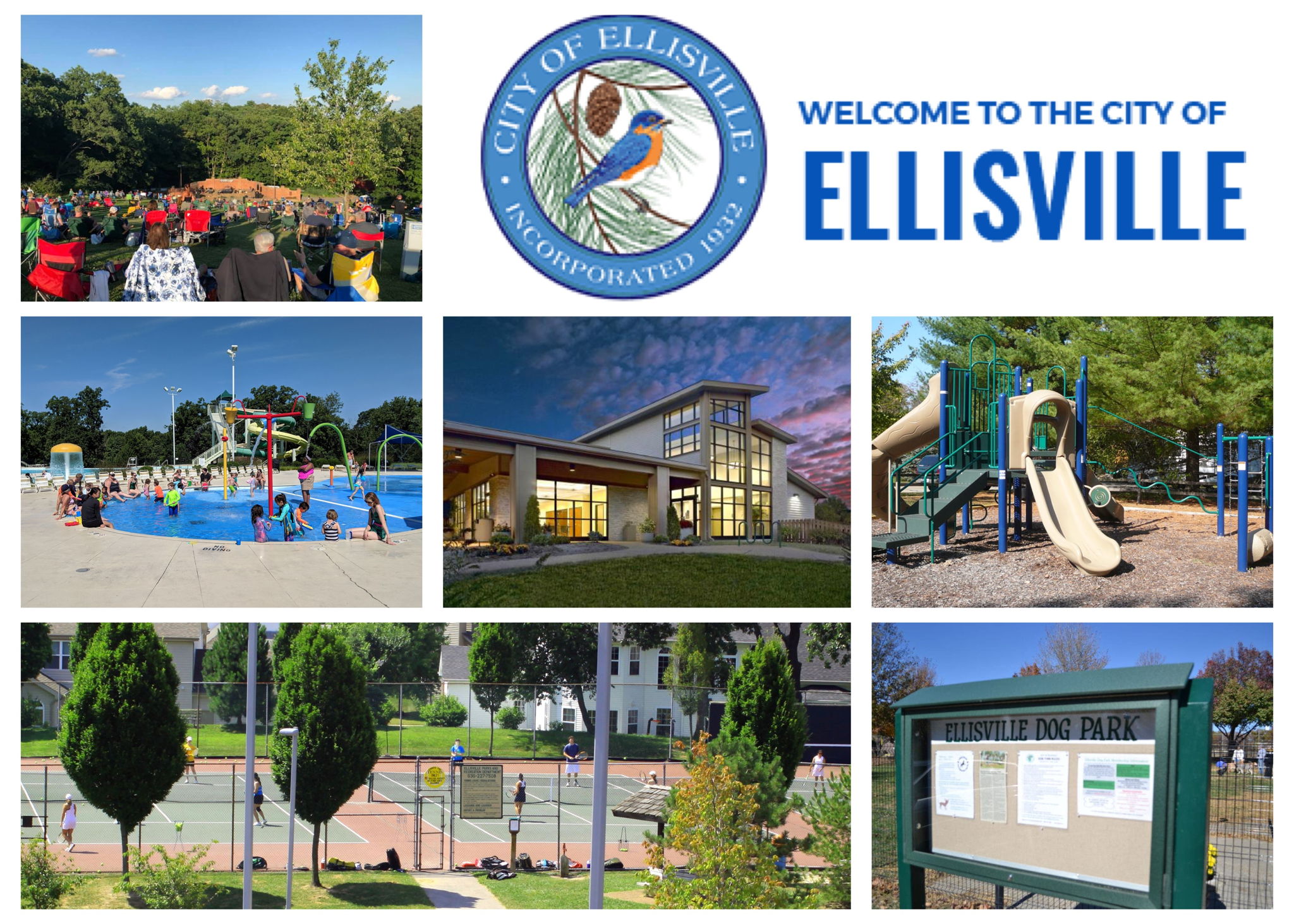 Ellisville is a wonderful community featuring great neighborhoods, highly acclaimed schools, and an outstanding parks and trails system. It is located conveniently located only 19 miles away from downtown St. Louis.