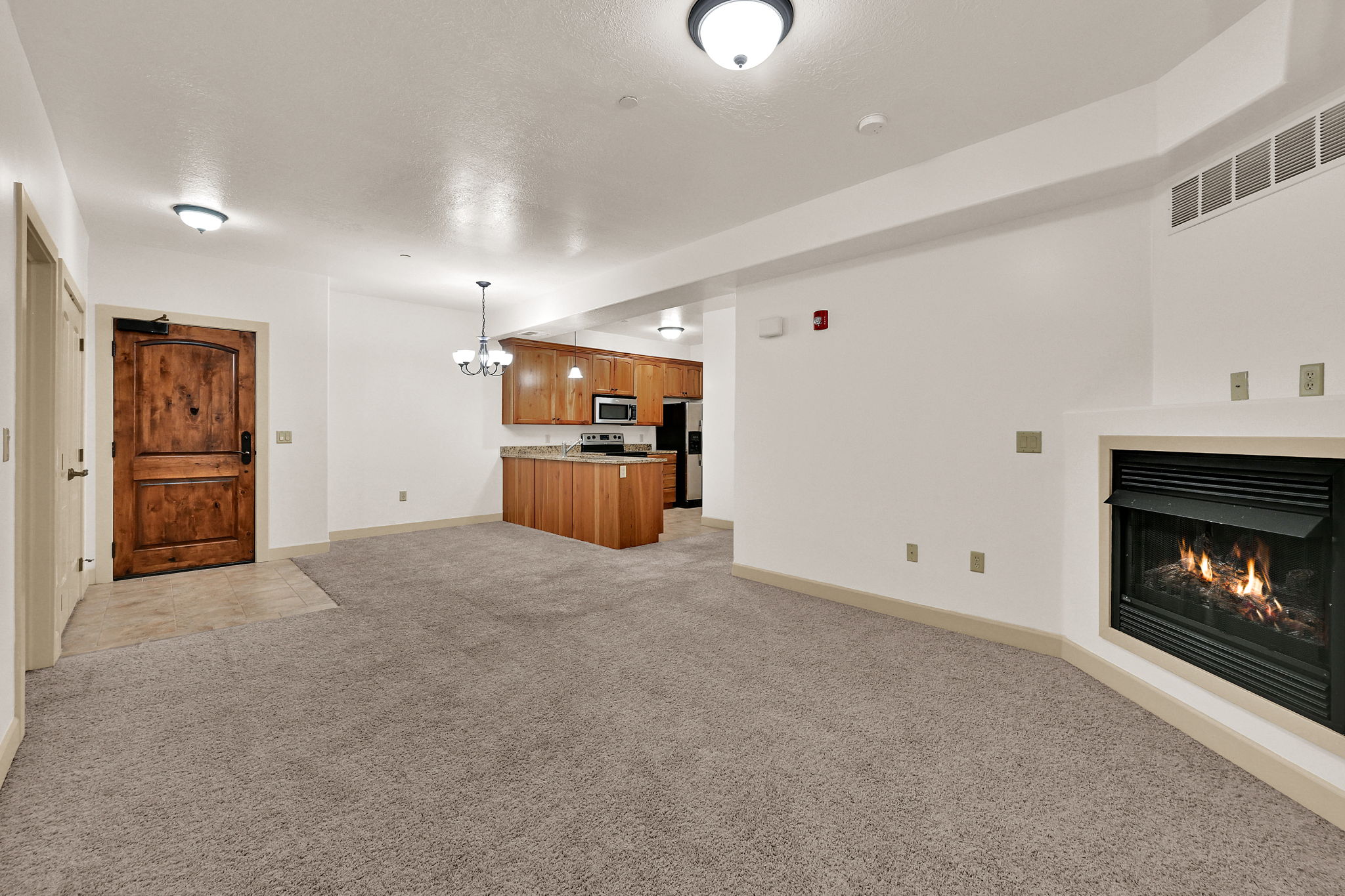 Living Room and Kitchen