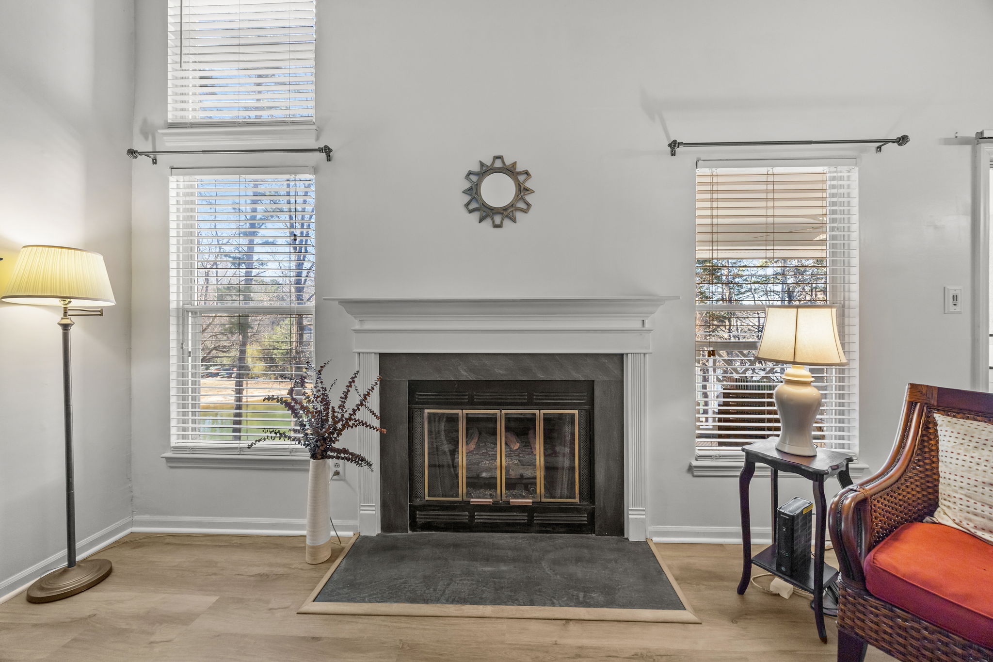 Lots of natural light