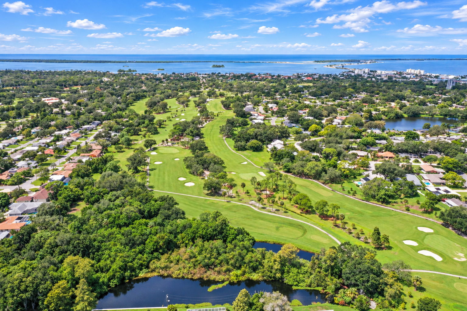 Community Golf Course Drone - Photo 01