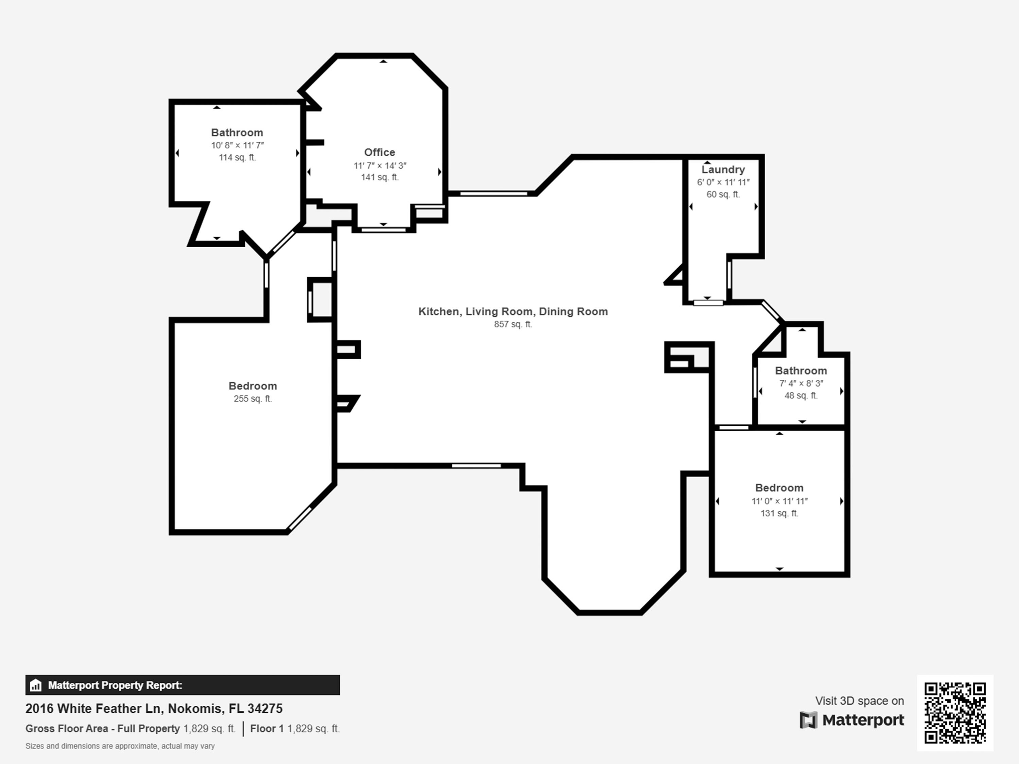 Measurements - 2016 White Feather Ln