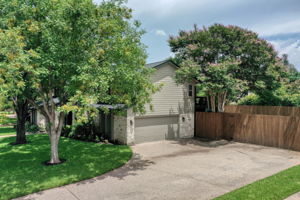 Aerial of Side of Home