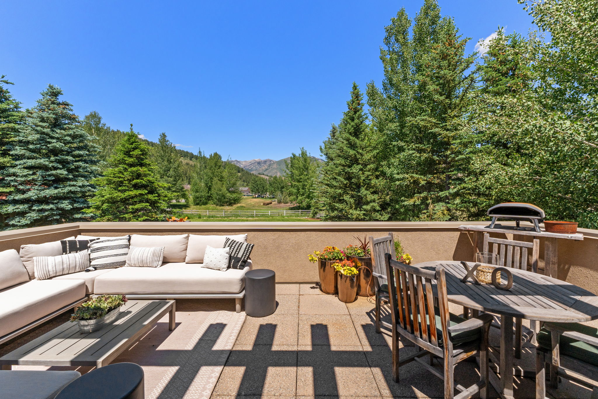 Primary Home Patio with Radiant Snowmelt