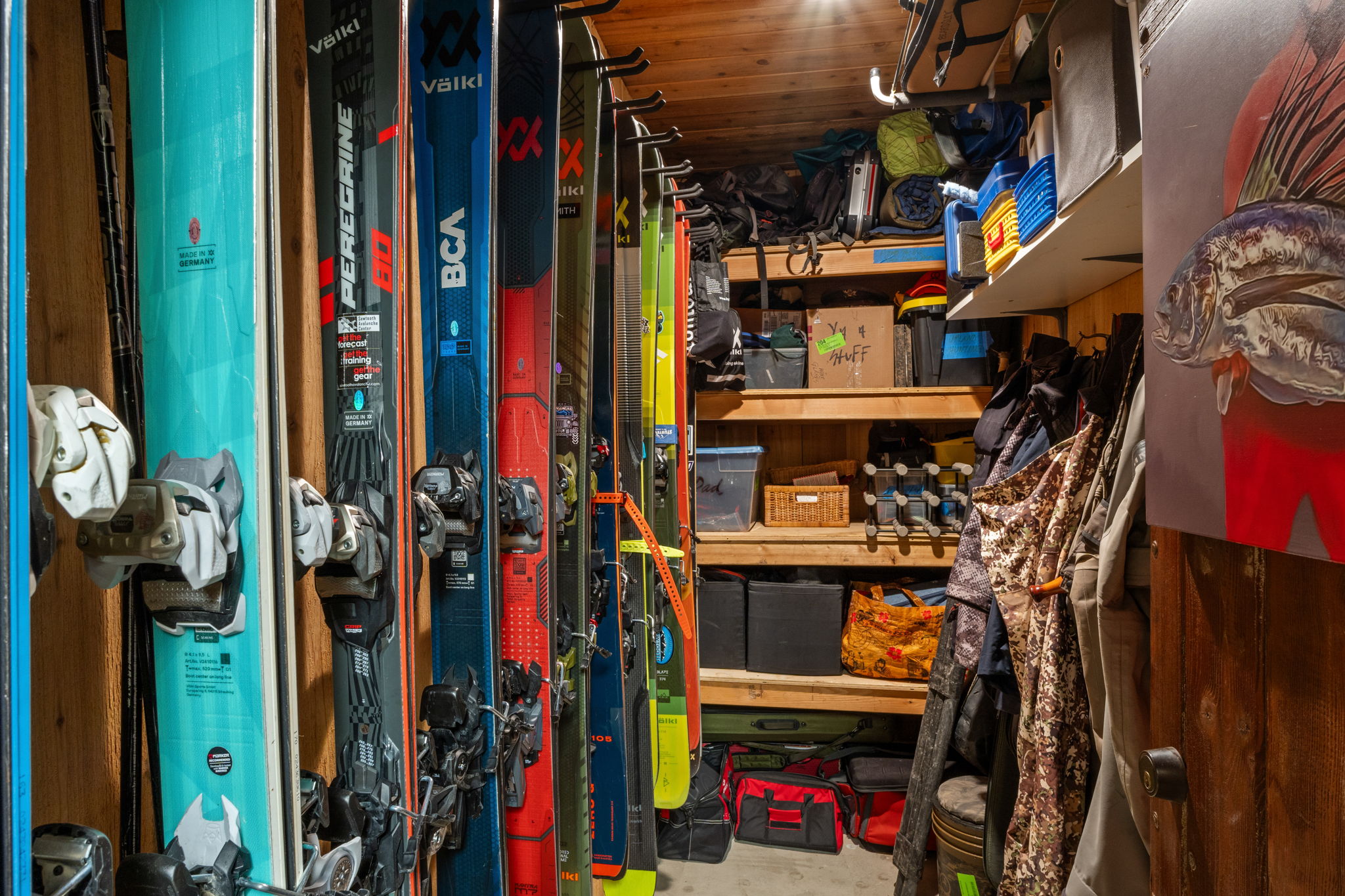 Gear Room in 2nd Garage Bay