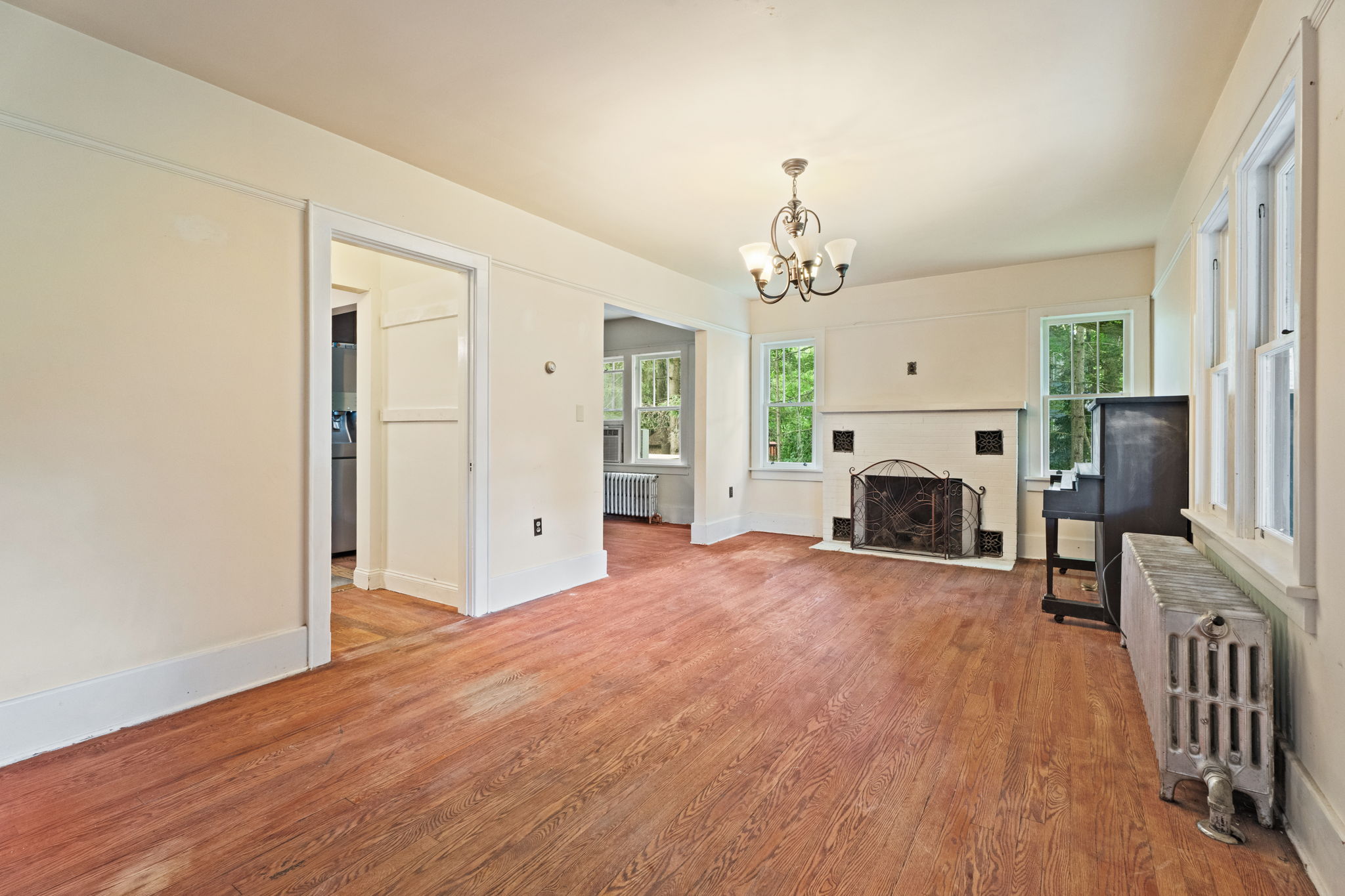 Room with Fireplace
