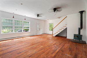 Front Entry Detail into Living Room