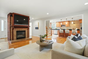 Stairs Living Room Kitchen Entry