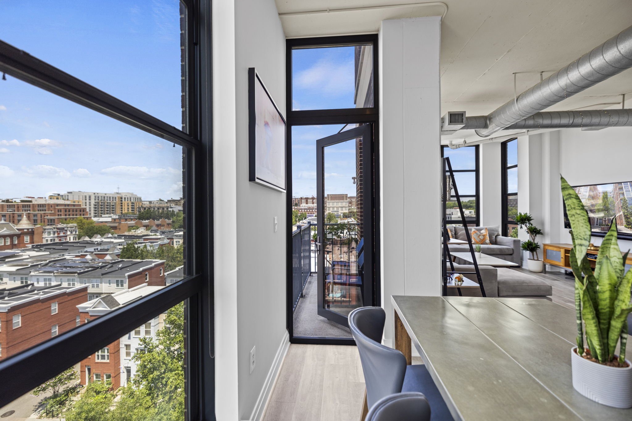 Dining Area to Balcony