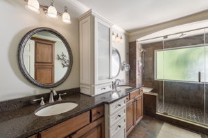 Primary Bath with Dual Vanity