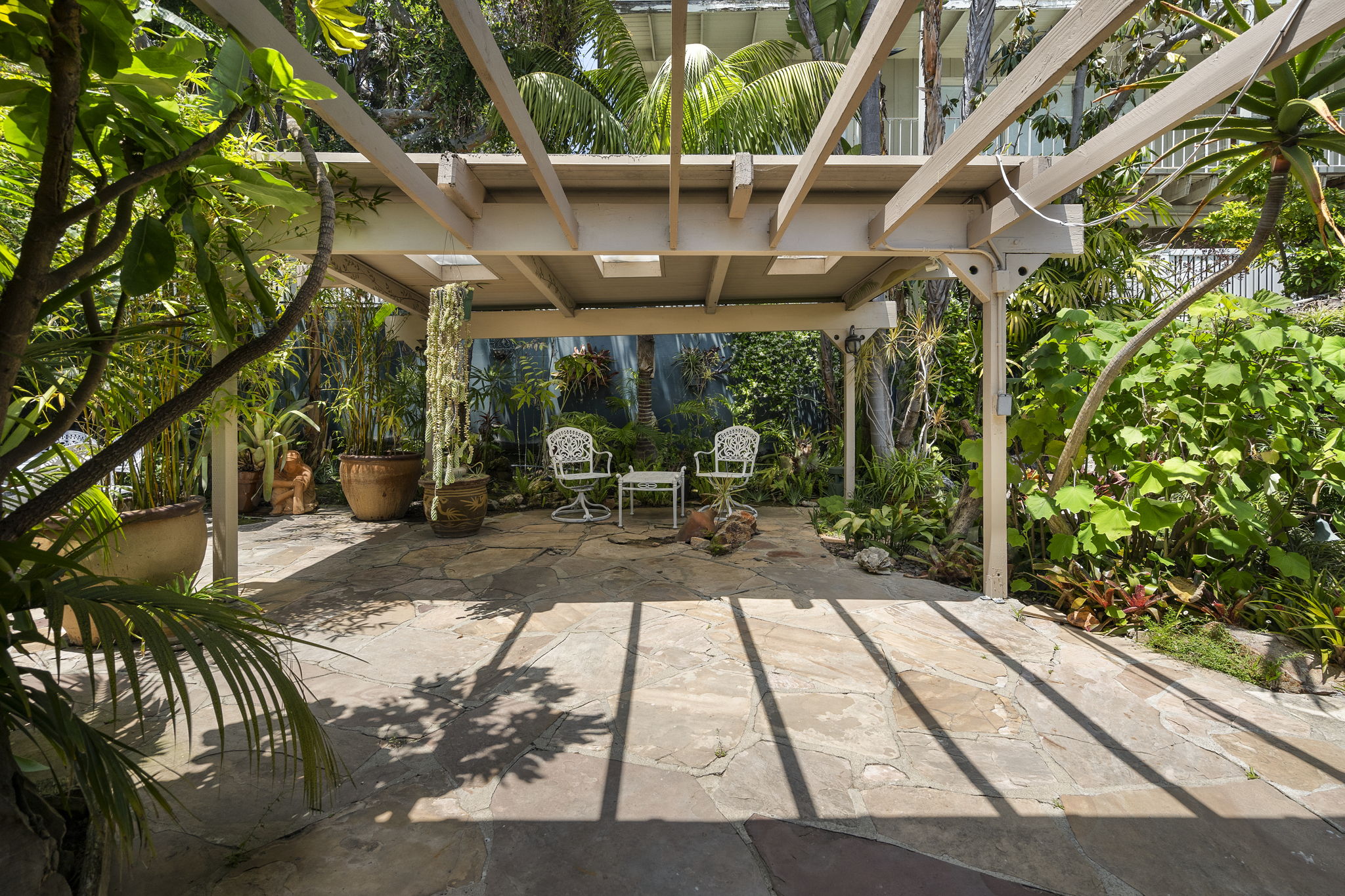 Patio in Back Yard