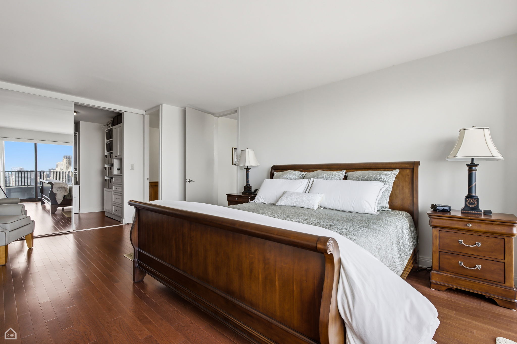 Primary Bedroom with Balcony