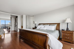 Primary Bedroom with Balcony