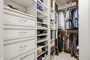 2nd Walk-in Closet - Primary Bedroom